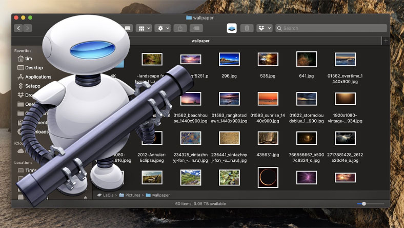 Cách tạo thư mục chuyển đổi hình ảnh trong macOS