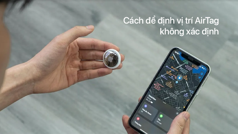 Cách để định vị trí AirTag không xác định