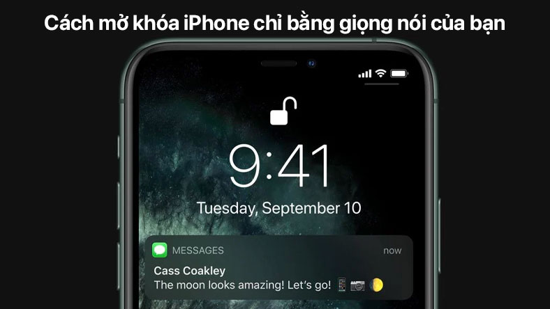 Cách mở khóa iPhone chỉ bằng giọng nói của bạn
