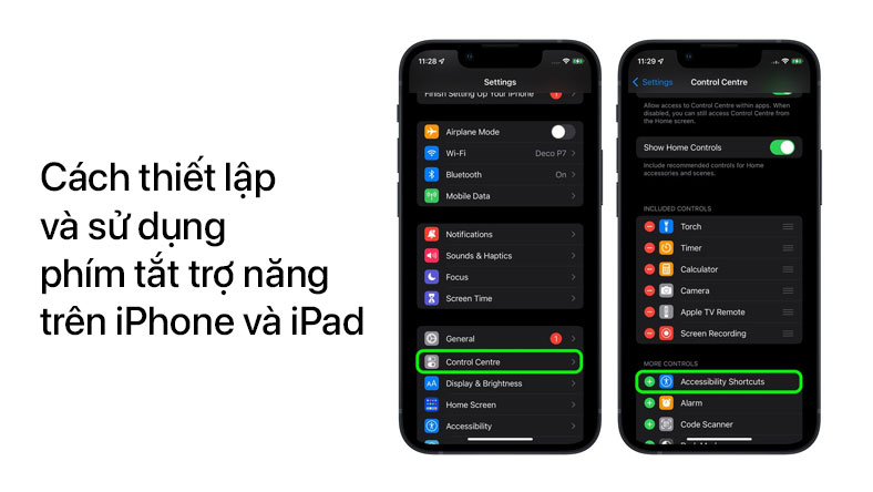 Cách thiết lập và sử dụng phím tắt trợ năng trên iPhone và iPad