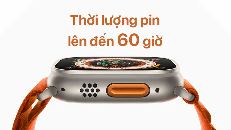 Cách tăng thời gian sử dụng pin Apple Watch Ultra lên đến 60 giờ