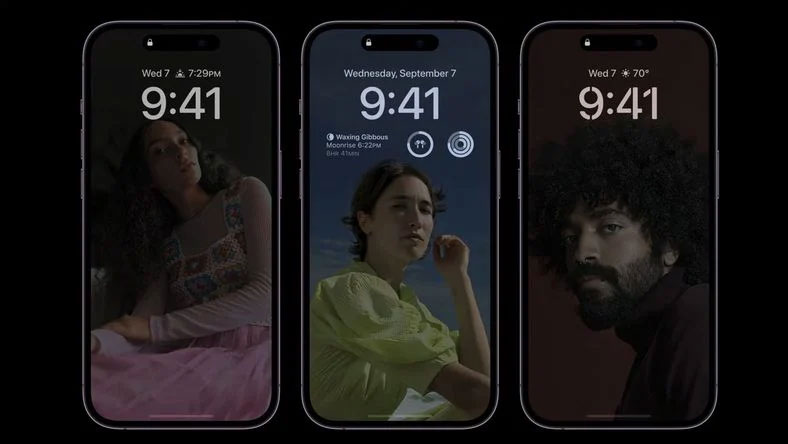 Cách ẩn hình nền màn hình khóa khi màn hình Always On đang hoạt động trên iPhone 14 Pro