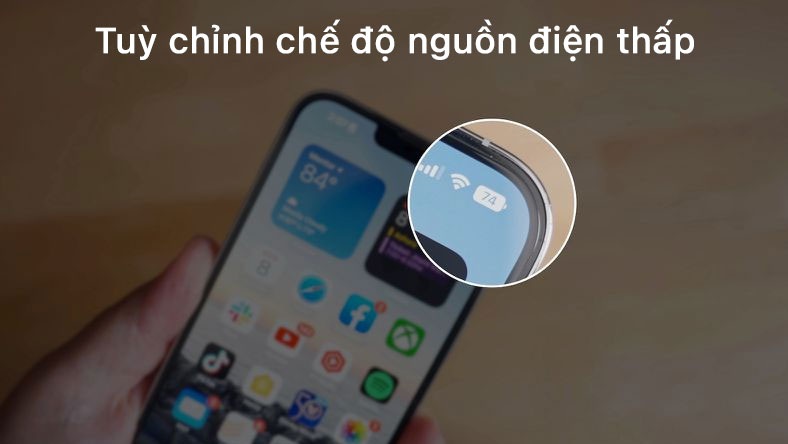 Cách tự động hóa chế độ nguồn điện thấp khi pin iPhone của bạn cạn kiệt