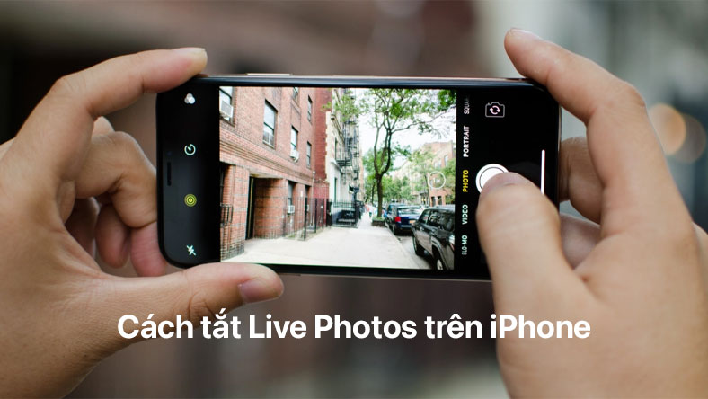 Cách tắt Live Photos trên iPhone