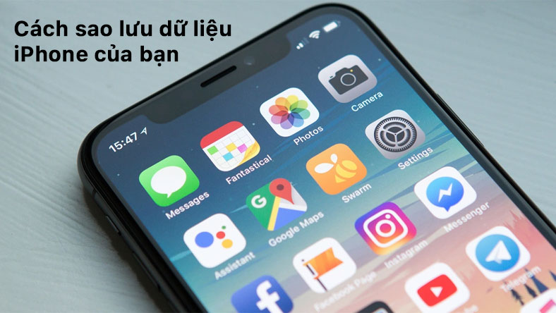 Cách sao lưu iPhone bằng Mac, iCloud hoặc PC