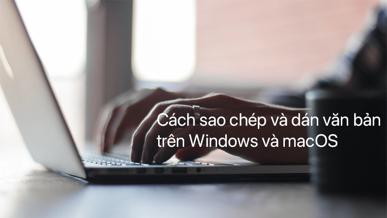 Cách sao chép và dán văn bản trên Windows và macOS