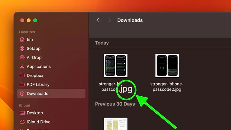Cách hiển thị hoặc ẩn phần mở rộng tệp trên Mac, iPhone và iPad