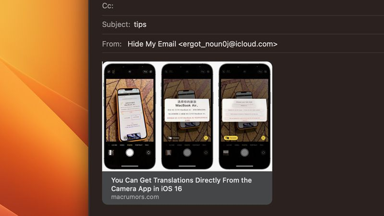 macOS: Cách tắt bản xem trước liên kết URL của Apple Mail