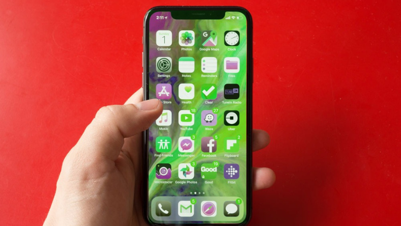 4 Bước “chữa” iPhone X bị màn hình xanh trong 30s