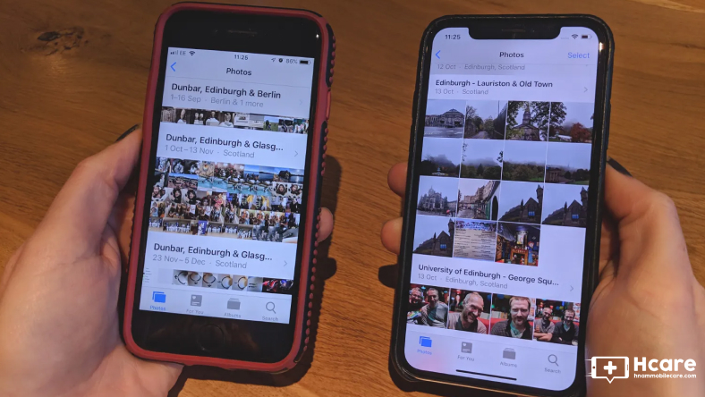 Cách chuyển ảnh từ iPhone sang iPhone