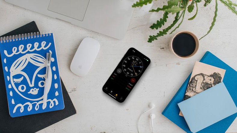 Cách chuyển từ đồng hồ bấm giờ kỹ thuật số sang analog trên iPhone và Mac