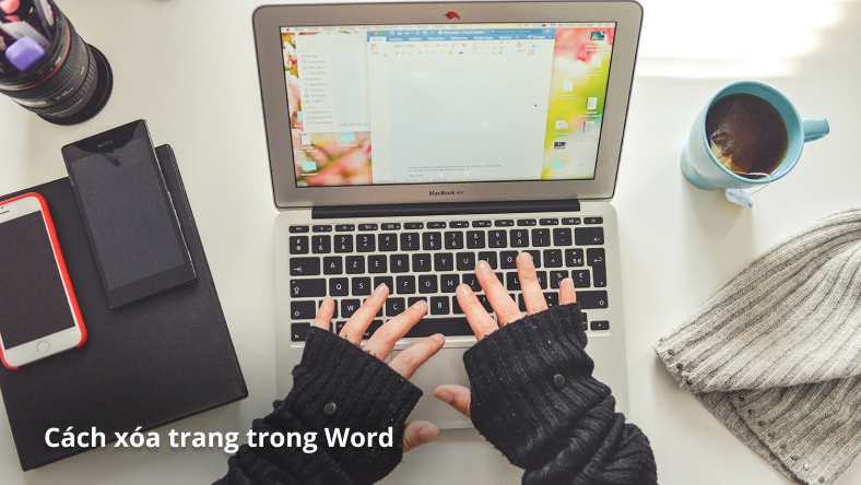 Cách xóa trang trong Word