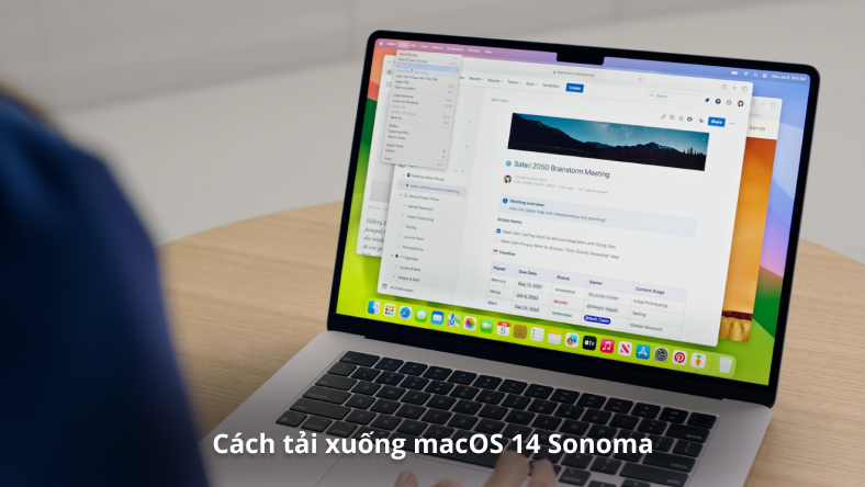 Cách tải xuống macOS 14 Sonoma