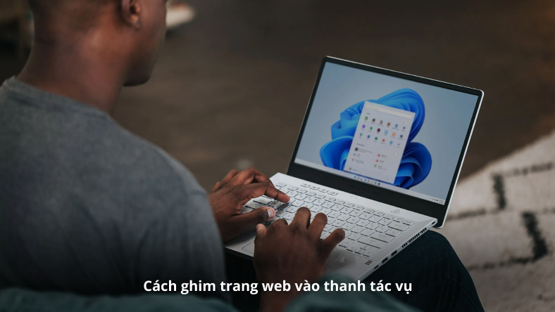 Cách ghim trang web vào thanh tác vụ