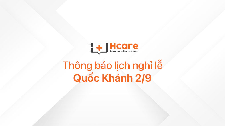 Thông báo lịch nghỉ lễ Quốc Khánh 2/9