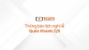 Thông báo lịch nghỉ lễ Quốc Khánh 2/9