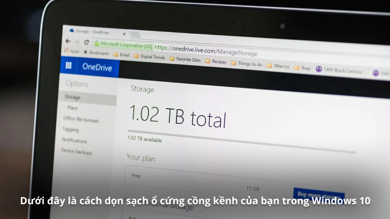 Dưới đây là cách dọn sạch ổ cứng cồng kềnh của bạn trong Windows 10