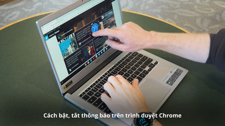 Cách bật, tắt thông báo trên trình duyệt Chrome