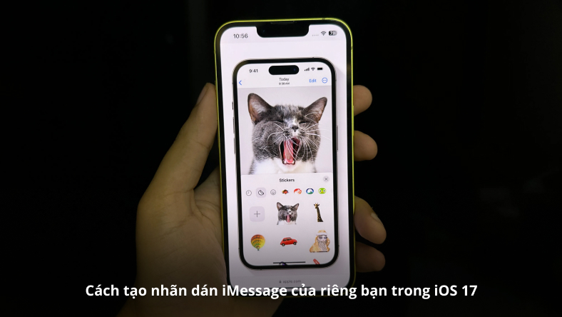Cách tạo nhãn dán iMessage của riêng bạn trong iOS 17