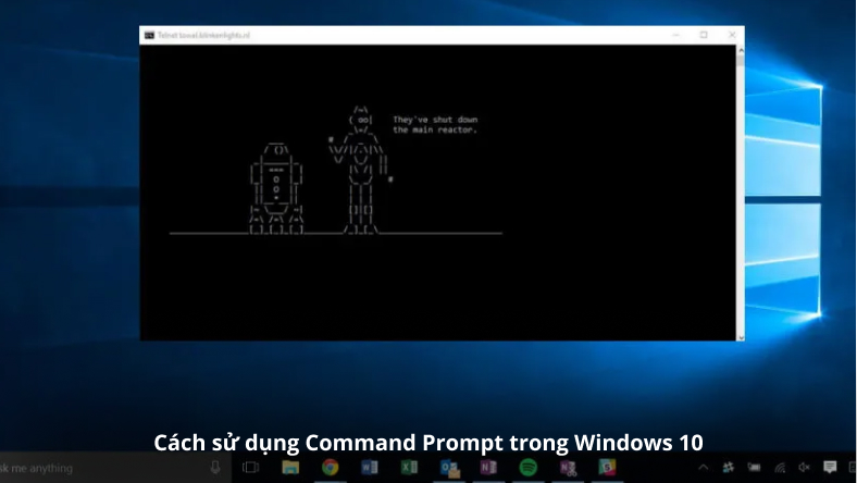 Cách sử dụng Command Prompt trong Windows 10