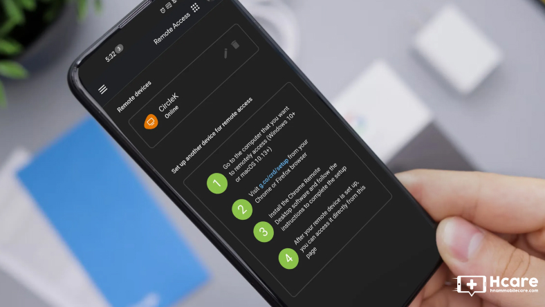 Cách điều khiển máy tính từ điện thoại