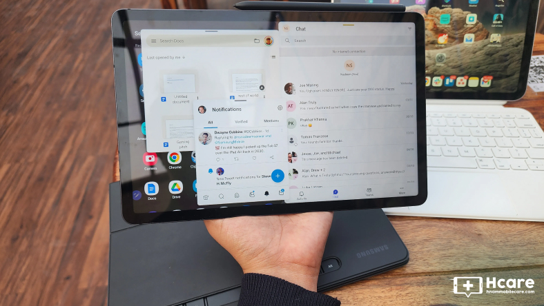 Cách sử dụng Chế độ xem chia đôi màn hình trên máy tính bảng Samsung