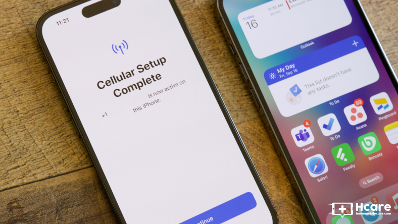 Cách chuyển SIM từ điện thoại Android sang iPhone 15
