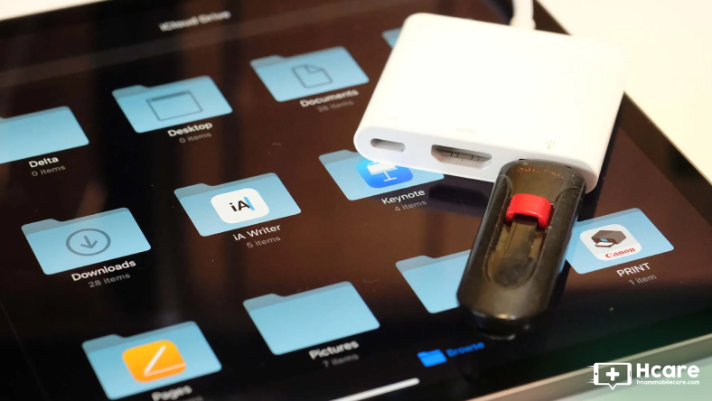 Cách sử dụng bộ nhớ ngoài với iPhone hoặc iPad
