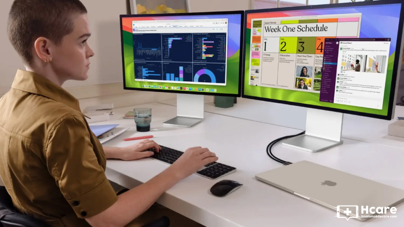 Cách kết nối hai màn hình với MacBook Air