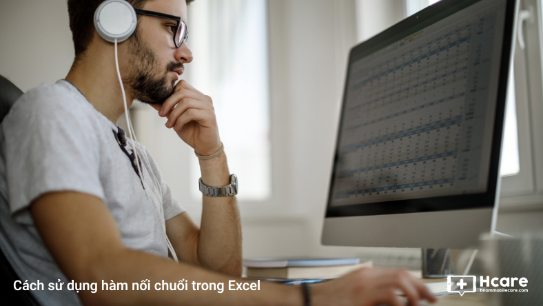 Cách sử dụng hàm nối chuổi trong Excel