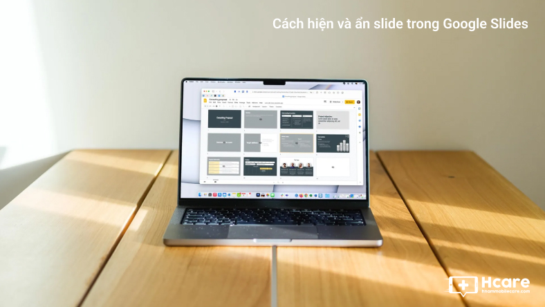 Cách hiện và ẩn slide trong Google Slides