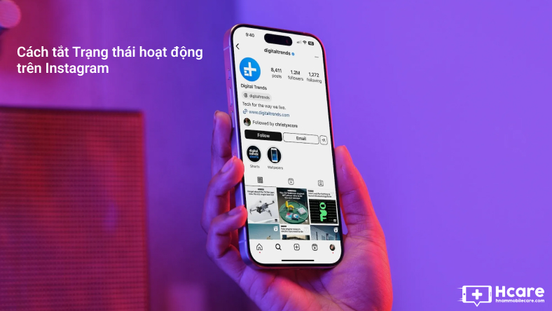 Cách tắt Trạng thái hoạt động trên Instagram
