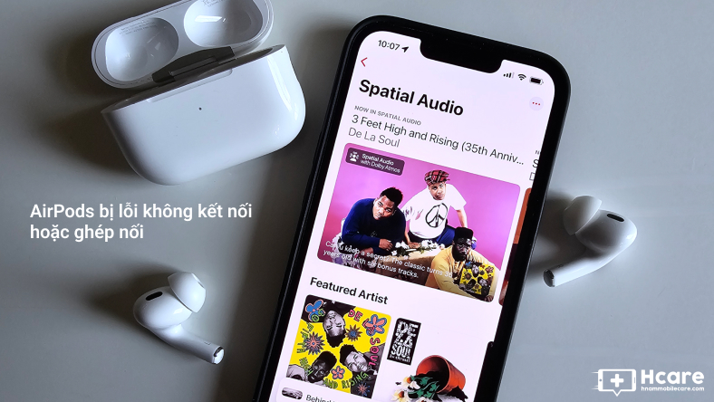 AirPods bị lỗi không kết nối hoặc ghép nối