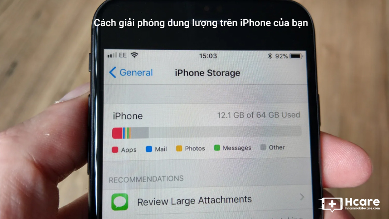 Cách giải phóng dung lượng trên iPhone của bạn