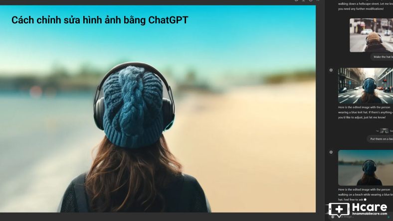 Cách chỉnh sửa hình ảnh bằng ChatGPT
