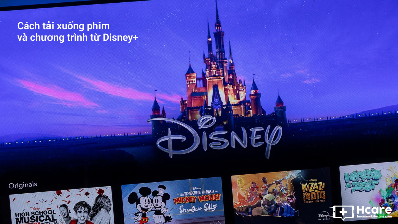 Cách tải xuống phim và chương trình từ Disney+