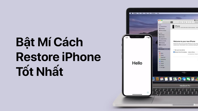 Restore iPhone tốt nhất