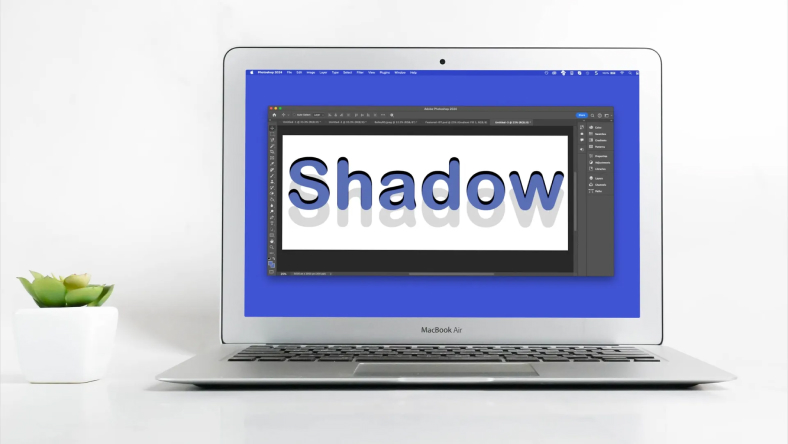 Cách thêm bóng đổ trong Photoshop