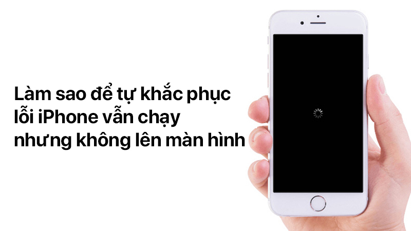 Làm sao để tự khắc phục lỗi iPhone vẫn chạy nhưng không lên màn hình