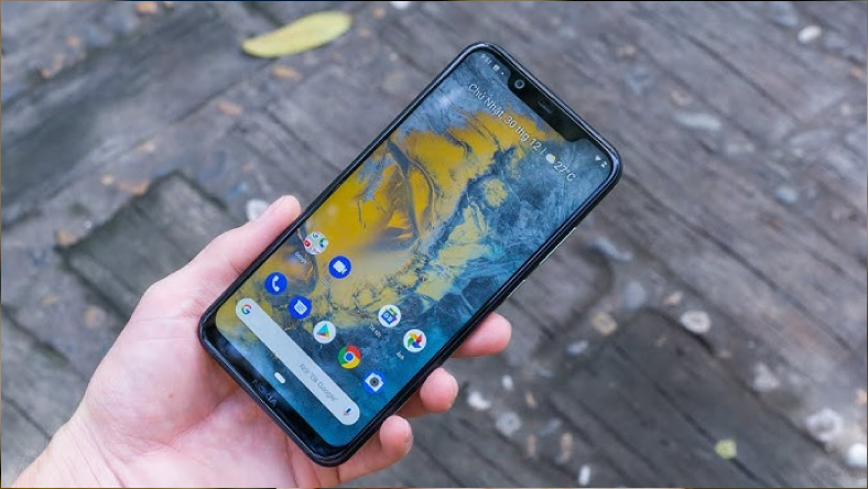 nokia 8.1 sạc tụt pin