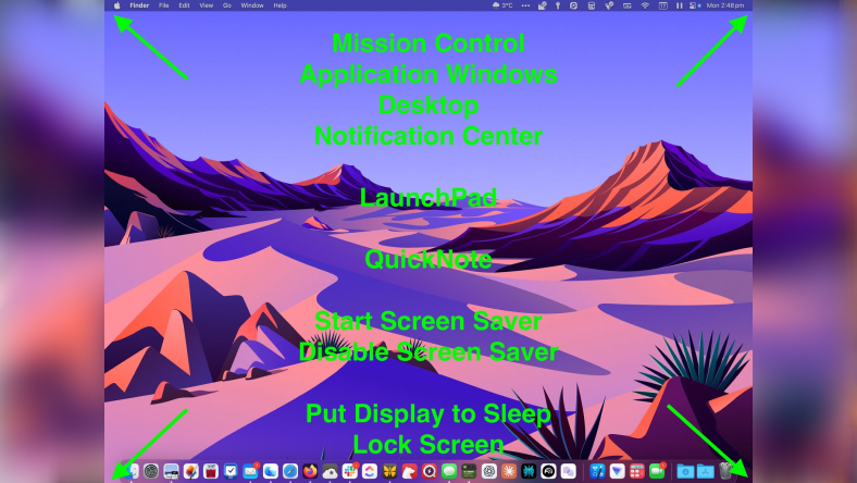 Mẹo macOS: Thiết lập và kiểm soát Hot Corners bằng phím sửa đổi