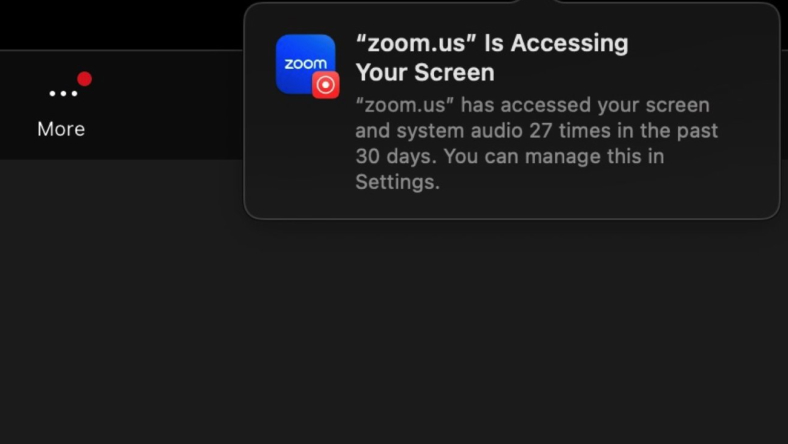 Cách khắc phục lỗi liên tục 'X đang truy cập màn hình của bạn' trong macOS Sequoia