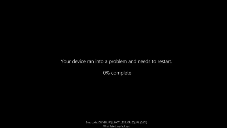 Màn hình xanh chết chóc khét tiếng của Windows đang thay đổi