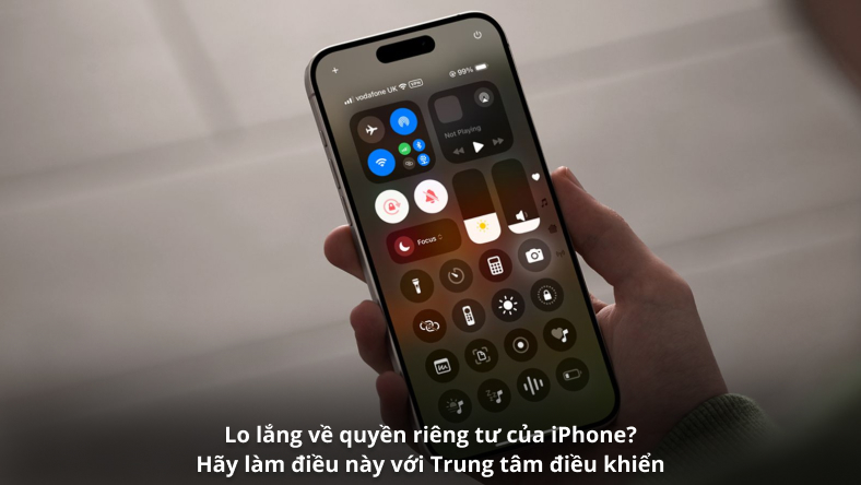 Lo lắng về quyền riêng tư của iPhone? Hãy làm điều này với Trung tâm điều khiển