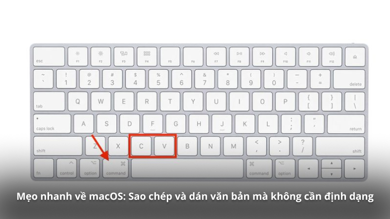 Mẹo nhanh về macOS: Sao chép và dán văn bản mà không cần định dạng
