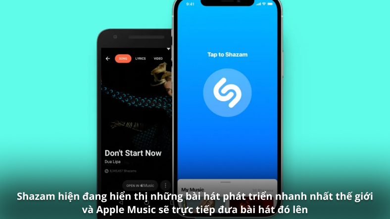 Shazam hiện đang hiển thị những bài hát phát triển nhanh nhất thế giớiShazam hiện đang hiển thị những bài hát phát triển nhanh nhất thế giới và Apple Music sẽ trực tiếp đưa bài hát đó lên