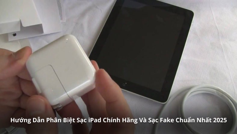 Hướng Dẫn Phân Biệt Sạc iPad Chính Hãng Và Sạc Fake Chuẩn Nhất 2025