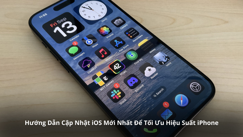 Hướng Dẫn Cập Nhật iOS Mới Nhất Để Tối Ưu Hiệu Suất iPhone