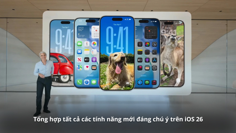 Tổng hợp tất cả các tính năng mới đáng chú ý trên iOS 26