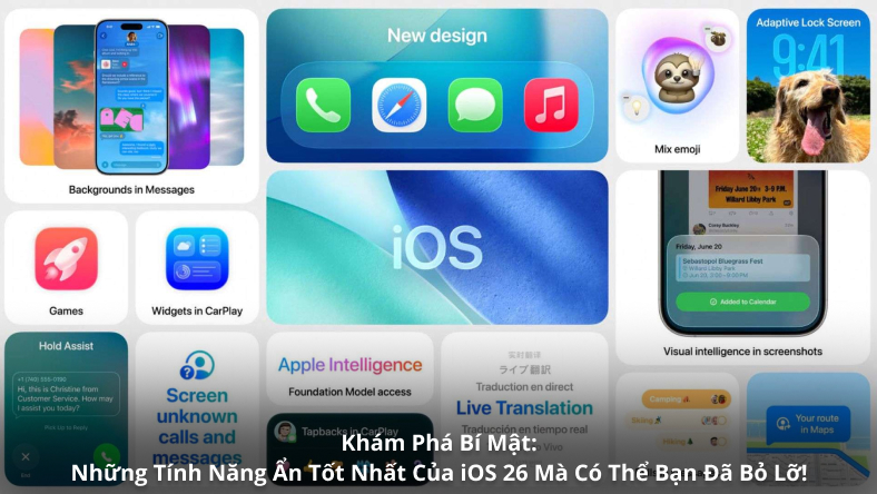 Khám Phá Bí Mật: Những Tính Năng Ẩn Tốt Nhất Của iOS 26 Mà Có Thể Bạn Đã Bỏ Lỡ!